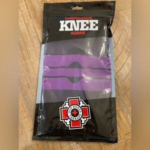 Purple Old Bones Therapy Compression Knee Sleeve NIP size XXL